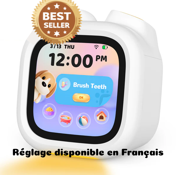 KidyPaw® – Réveil éducatif pour enfants